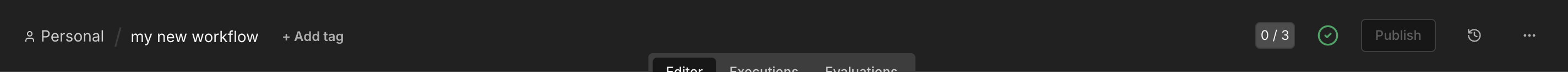 All changes published